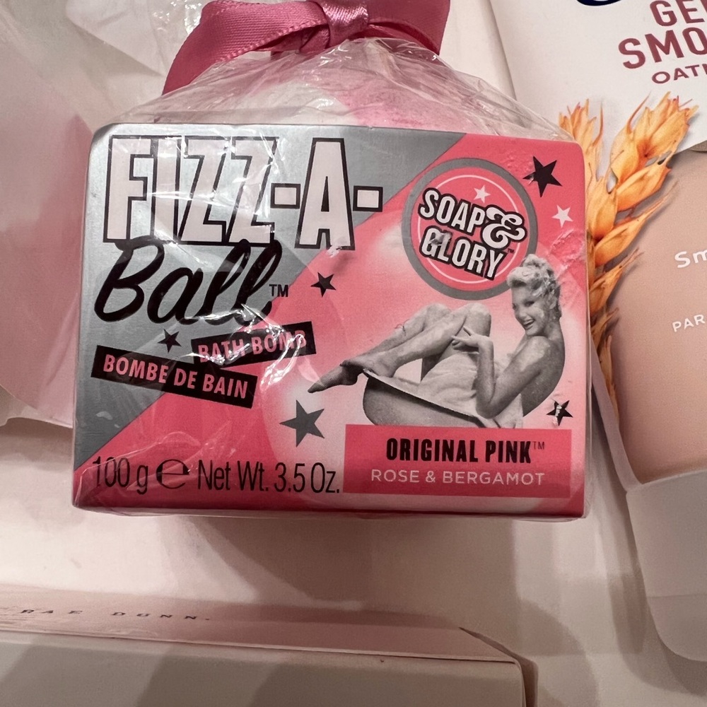 Body care set bath bombs, scrub and Rae Dunn pumpkin spice latte soap. - Picture 3 of 4